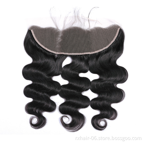 Raw Remy Malaysian Body Wave Hair Bundles With Closure